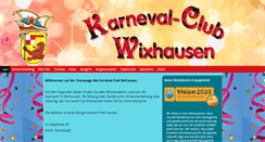 Desktop Screenshot of kc-wixhausen.de